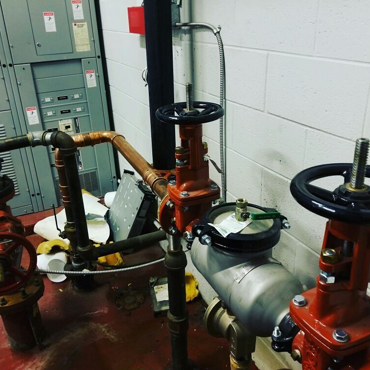 Backflow prevention in the control room