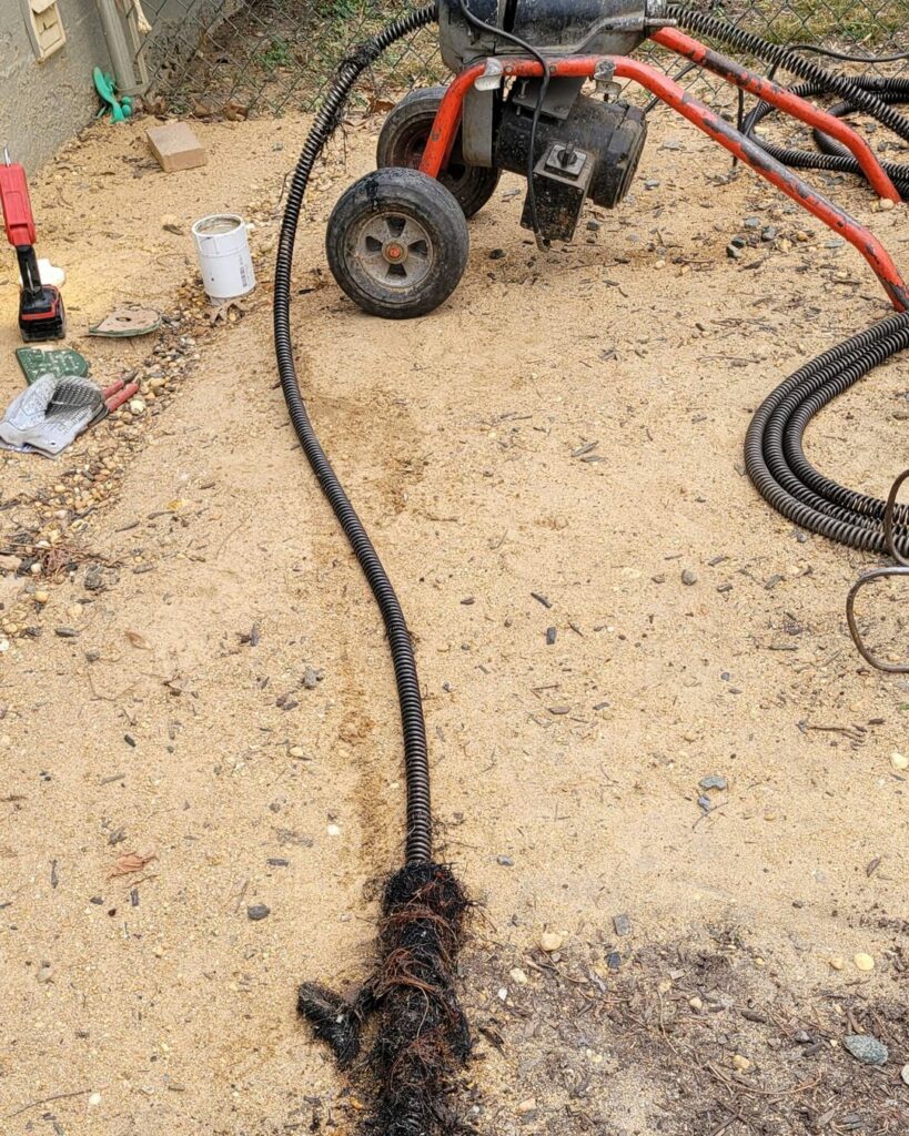 Hose used for drain cleaning